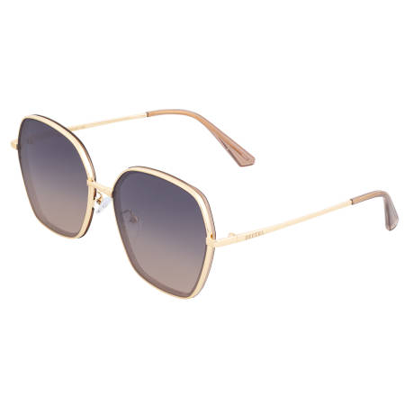 Bertha Emilia Polarized Sunglasses - Gold/Purple-Gold