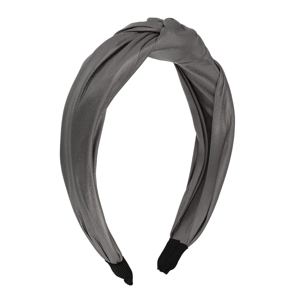 Unique Bargains- Faux Leather Knotted Hairband Headband