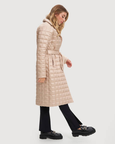 Noize - Manteau matelassé long Alaia