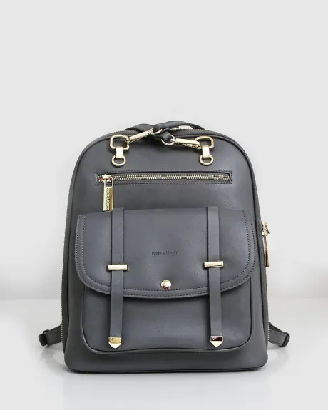 Belle & Bloom 5th Ave Leather Backpack