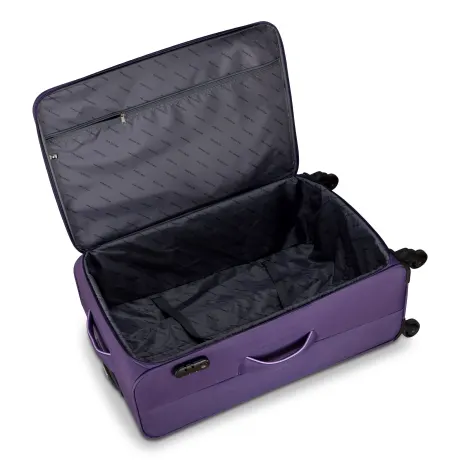 Club Rochelier 3 Piece SET Soft Side Luggage with Contrast Handles