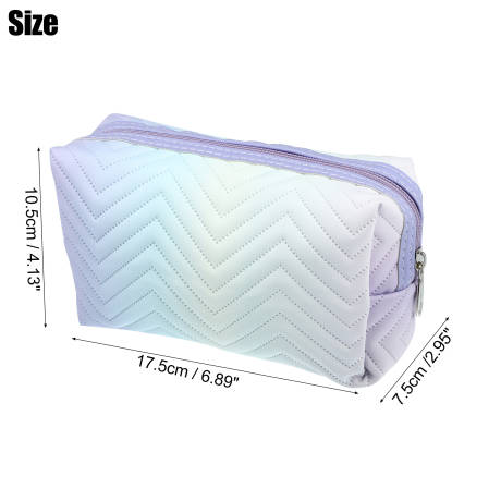 Unique Bargains- Gradient Color Travel Toiletry Makeup Bag