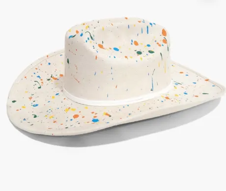 AB.LINO - Desert Lily Confetti Cowboy Hat