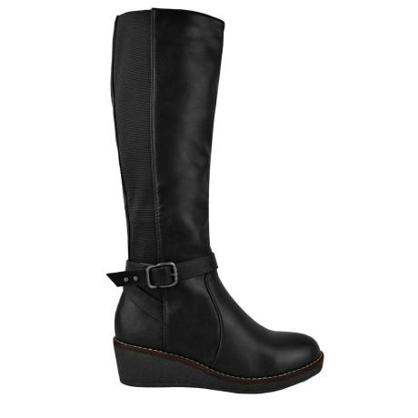 Where's That From - Womens/Ladies Ayleen Wedge Knee-High Boots