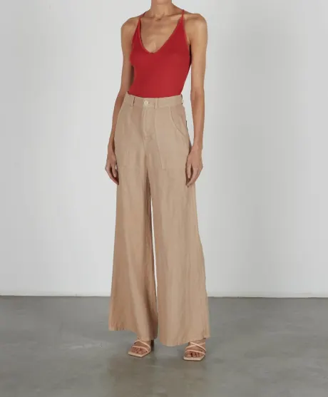 Enza Costa - Hi-Waist Wide Leg