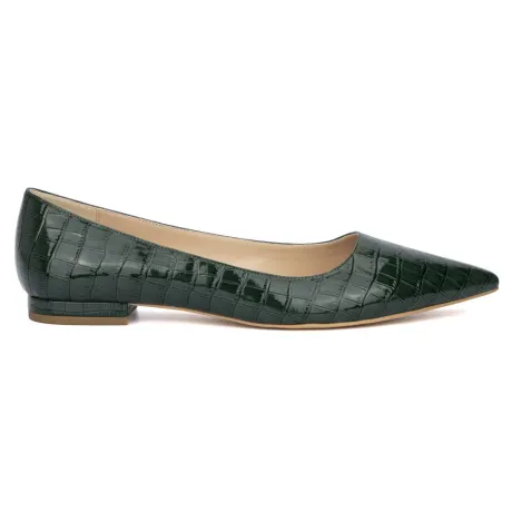 Fashion To Figure Women's Bailey Ballet Flat - WIDE WIDTH