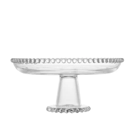 Pearl Collection Crystal Cake Stand 20x9cm