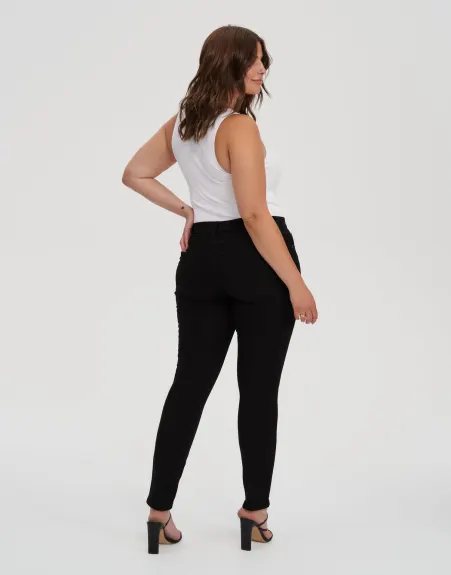 Yoga Jeans- Taille Moyenne Coupe Étroite