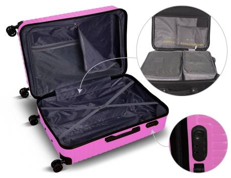 NICCI BAGAGES (3PCS) ET ORGANISATEUR (6PC)