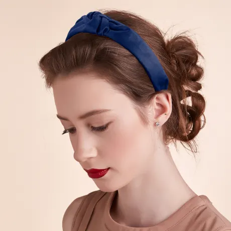 Unique Bargains- Satin Knot No Slip Headband Hairband