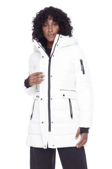 Alpine North Women's - KOOTNEY | Vegan Down Recycled Mid-Length Parka Coat