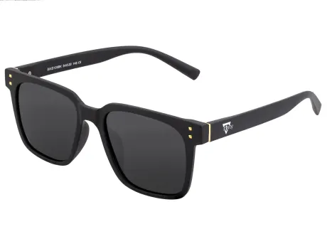 Sixty One Capri Polarized Sunglasses - Black/Blue