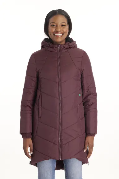 Harper -  3in1 Maternity Coat Cocoon Mid Thigh - Modern Eternity Maternity