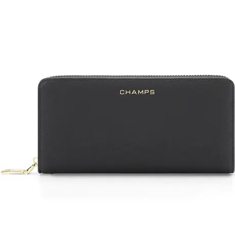 CHAMPS RFID Zip-around wallet