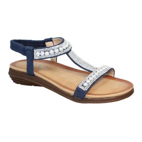 Lunar - Womens/Ladies Tancy Pearl Sandals