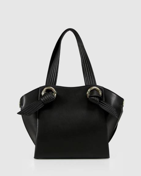 Belle & Bloom Heart Of Gold Leather Shoulder Bag