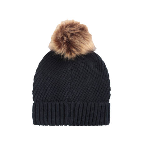 Animal - Womens/Ladies Keely Pom Pom Recycled Beanie