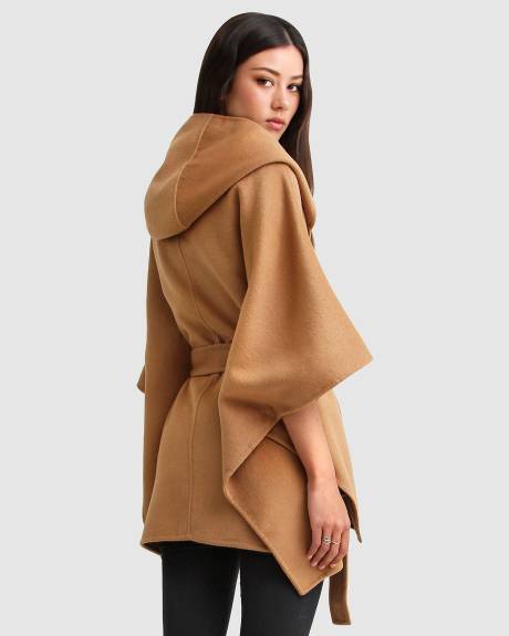 Belle & Bloom Jackson Landing Wool Blend Cape Coat