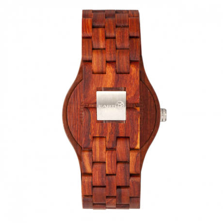 Earth Wood - Montre bracelet Inyo avec date - Olive