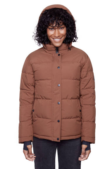 Alpine North Women's - FORILLON | Vegan Down Recycled Short Quilted Puffer Jacket