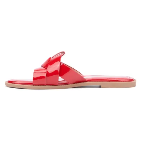 Fashion To Figure Women's Tiana Flat Sandal - WIDE WIDTH