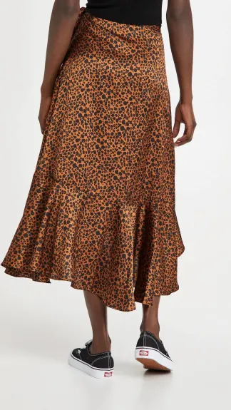 SCOTCH & SODA - Printed Wrap Skirt