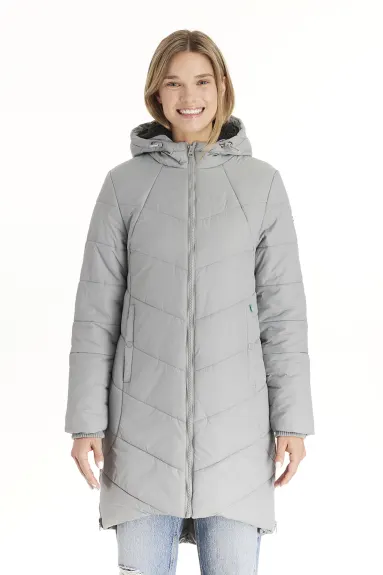 Harper -  3in1 Maternity Coat Cocoon Mid Thigh - Modern Eternity Maternity