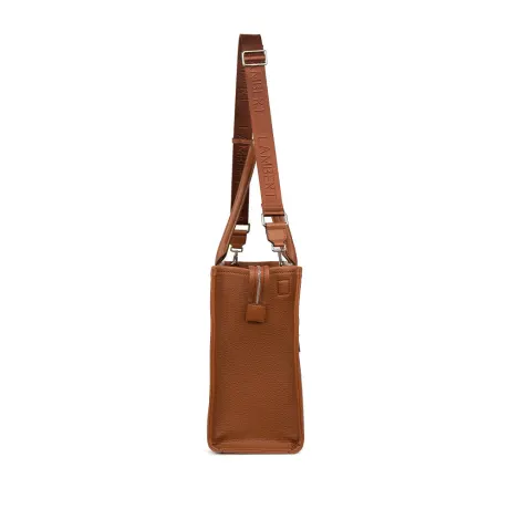 Lambert - The Valentina - Affogato Vegan Leather 2-in-1 Tote Bag