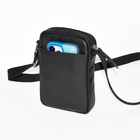 SMALL LEATHER SMARTPHONE CROSSBODY BAG