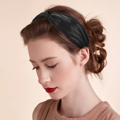 Unique Bargains - Knotted Silk Headband