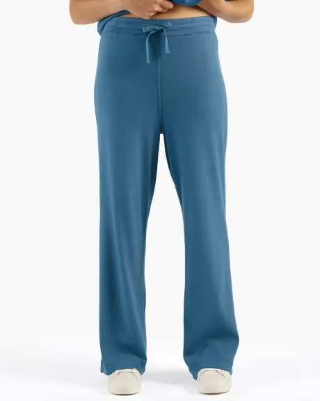 Pantalon de pyjama côtelé en bambou