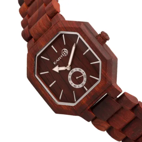 Earth Wood - Montre-bracelet Acadia - Marron foncé