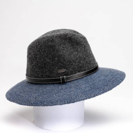 Canadian Hat 1918 - Marshall - Color Blocked Fedora Hat