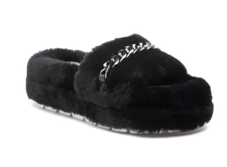 J/SLIDES Chaussons Billie en shearling