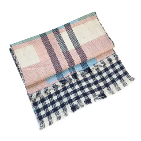 Plaid Reversible Scarf