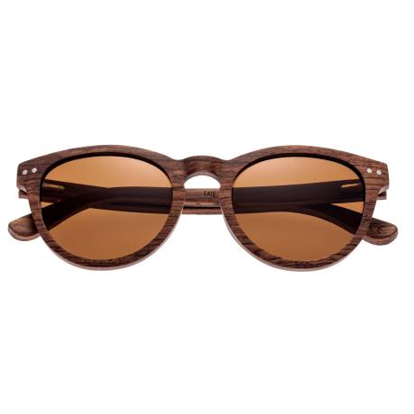 Earth Wood - Copacabana Polarized Sunglasses - Espresso/Black