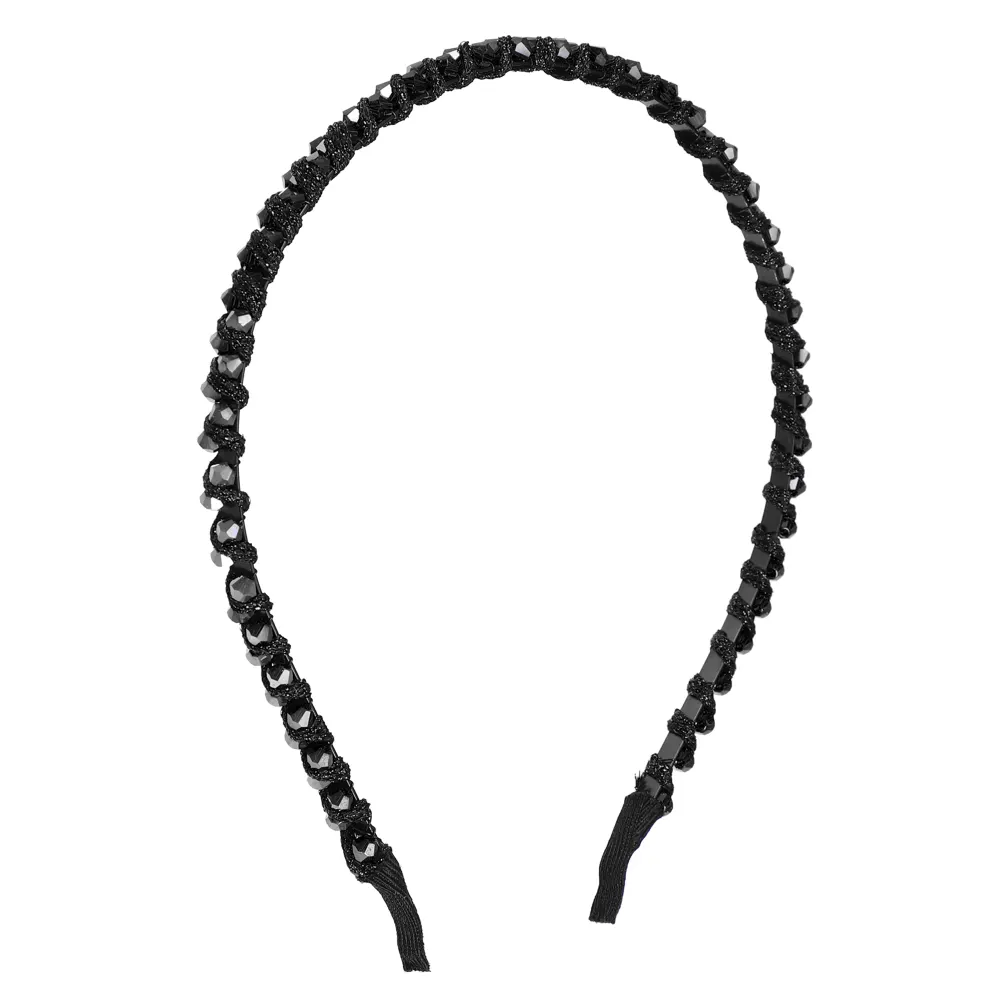 Unique Bargains- Rhinestone Hair Hoop Hairband Headband