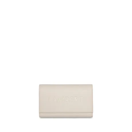 Lambert - The Atlas - Oyster Vegan Leather Passport Holder