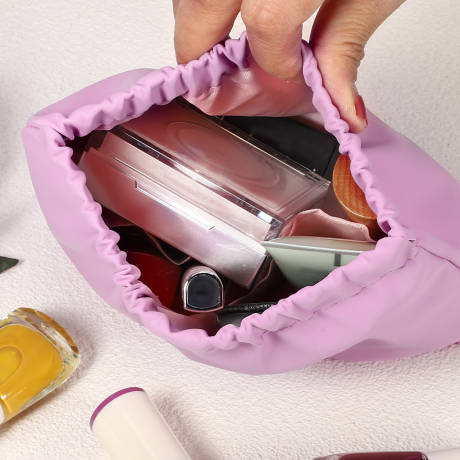 Unique Bargains- Mini Travel Cosmetic Bag Makeup Storage Pocket