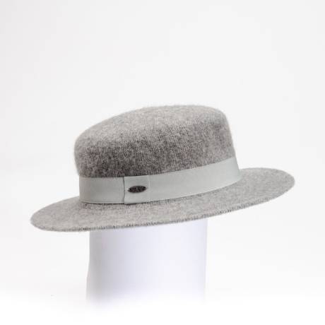 Canadian Hat 1918 - Bora - Colorblock Boater Hat