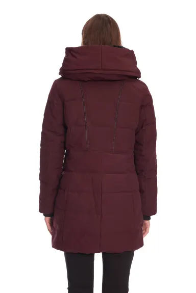 Alpine North Women's - KOOTNEY | Vegan Down Recycled Mid-Length Parka Coat