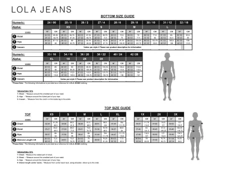 Lola Jeans DENVER-BA High Rise Straight Leg Jeans