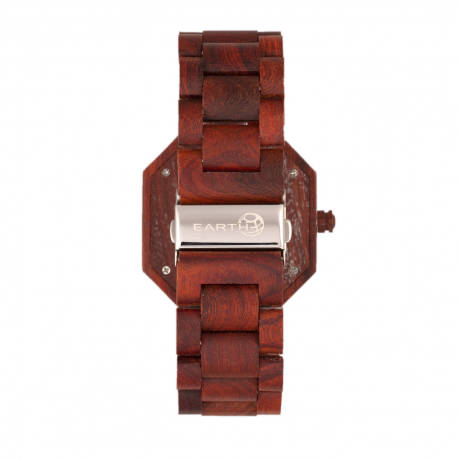 Earth Wood - Montre-bracelet Acadia - Marron foncé