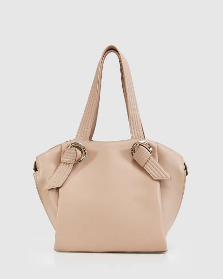 Belle & Bloom Heart Of Gold Leather Shoulder Bag