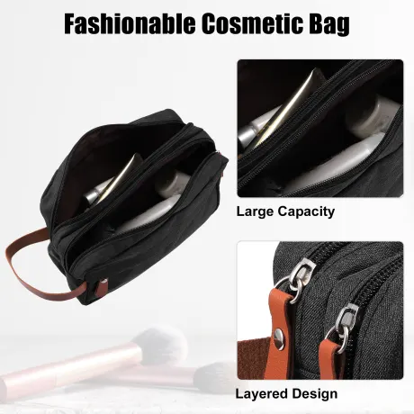 Unique Bargains- Makeup Cosmetic Travel Bag Waterproof Pouch