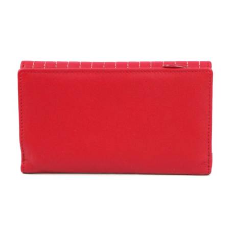 Eastern Counties Leather - Womens/Ladies Imogen Leather Stitch Detail Coin Purse