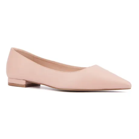 Fashion To Figure Women's Bailey Ballet Flat - WIDE WIDTH