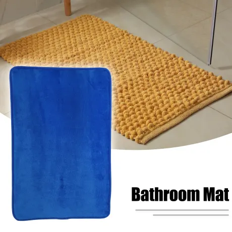 Unique Bargains- Bathroom Rug Mat Machine Washable