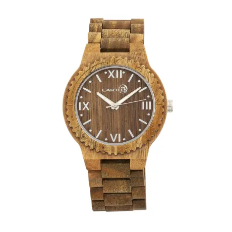 Earth Wood - Bighorn Bracelet Watch - Red