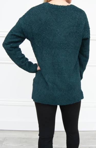 Sanctuary - V-Neck Teddy Sweater